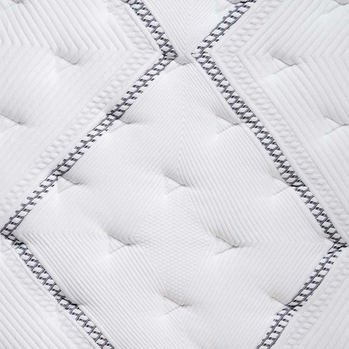 Colchón Lexus América Memory Foam Matrimonial 39 Cm Color Blanco