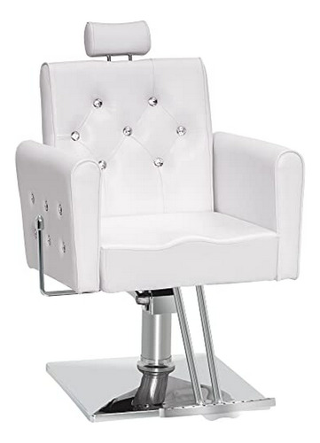 Barberpub - Silla De Barbero Reclinable Clásica, Estilo Anti