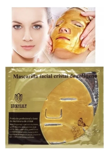 Mascarilla Facial Cristal De Colágeno 