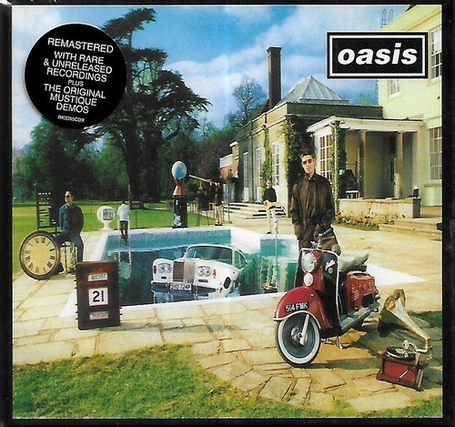 Box 3 Cds Oasis/Be Here Now Remastered (1997) Europeo