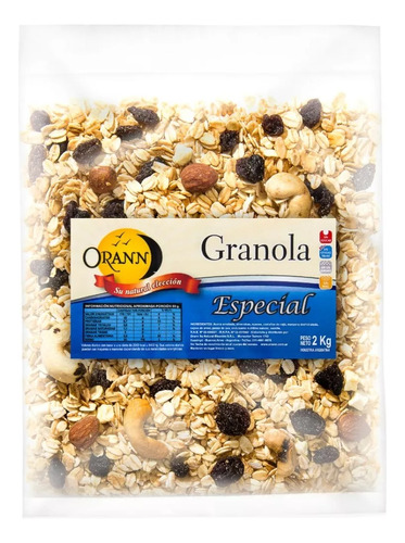 Orann Granola Expecial 1kg X 6 Unidades