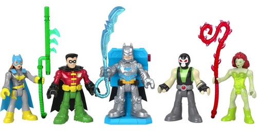 Imaginext Dc Super Friends Batman Toys, Batman Battle, Jueg.