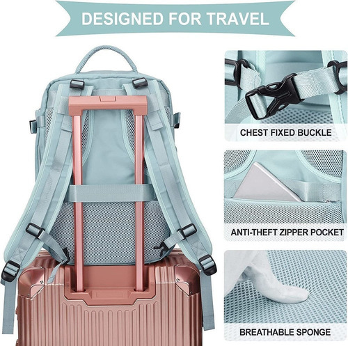 Mochila Multifuncional Antirrobo Mochila De Viaje Grande