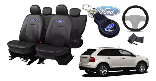  Personalize Seu Edge: Ford 2012-14 + Volante + Chaveiro 