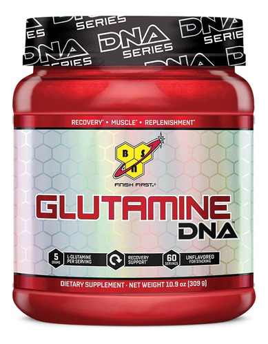 Glutamina Dna Bsn 60 Serv Aminoacidos Para Recuperacion Sabor Sin sabor