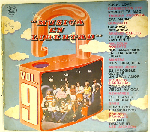  Lee Jackson, Varios - Música En Libertad Vol.9 Vinilo