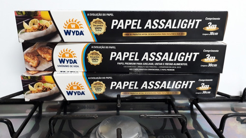 9m Papel Assar Sem Óleo Reduza A Louça Suja 3pctx30cmx3m