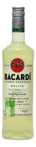 Ron Mojito Bacardi 750cc 750 Cc  Bot G15 (6uni) Super