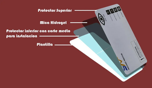 Mica Hidrogel Privacidad Compatiblecon Zte Axon 60 / 60 Lite Axon 60 Lite