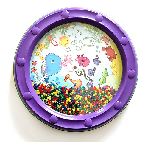 Sea Sound Drum Bead Ocean Plastic Educational Gentle Ocean