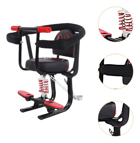 Scooter Con Asiento Ajustable Y Accesorio Para Manillar