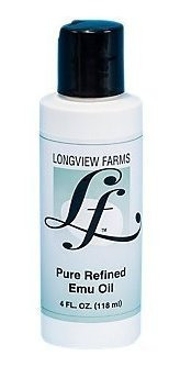 Longview Granjas Pura Refinada De Aceite De Emu 4 Fl Oz