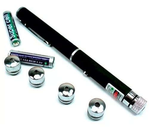 Laser Pointer Canet Apontador Sinalizador 5 Efeito Verde 7km