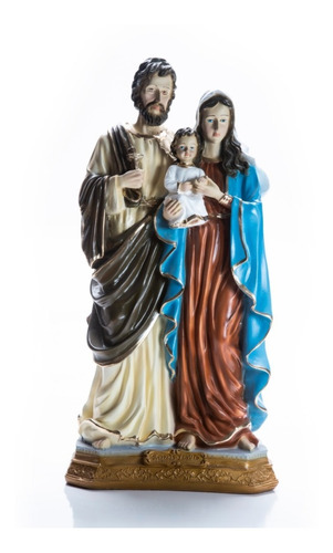 Imagem Sagrada Família Em Pé 30 Cm