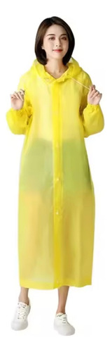 Poncho Chubasquero Impermeable Unisex Eva Lluvia Ajustable