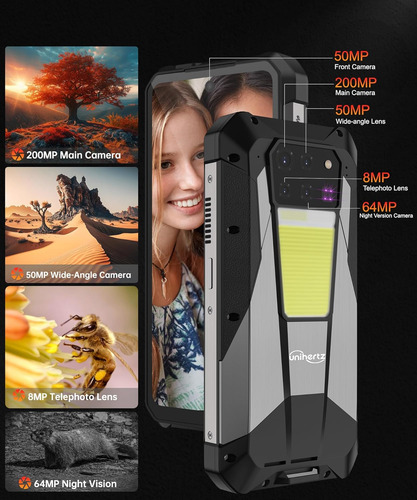 Celular Tank 3 Pro 32gb 512gb Proyector 23800mah Factura !