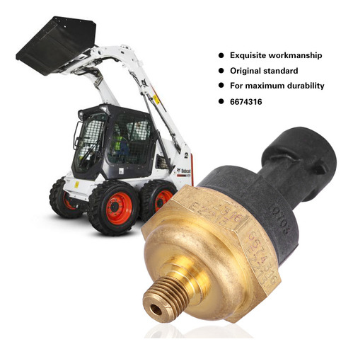 Sensor De Presión De Aceite Para Cargador 6674316 De Alta Ca