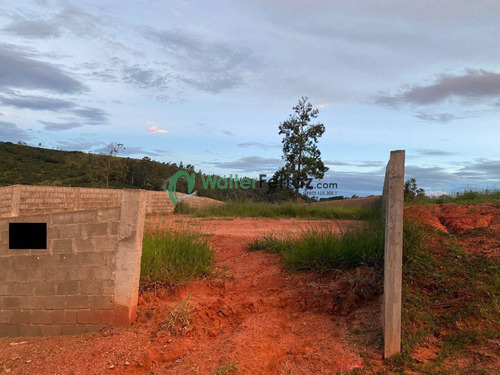 Imagem 2 de 6 de Terreno 360 M², Murado, Terraplanado, Pronto Para Construir, Em Serra Negra - 4550