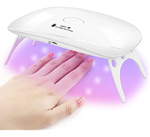 Lámpara De Uñas Led Uv Secador De Uñas Luz De Curado Ultravi