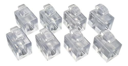 8 Piezas Bloque Fijación De Paneles Perfil Aluminio 40x40