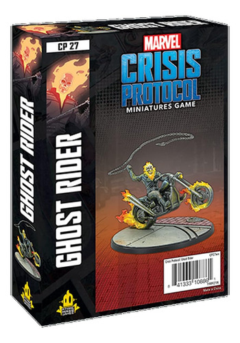 Marvel Crisis Protocol Ghost Rider - Paquete De Personajes |