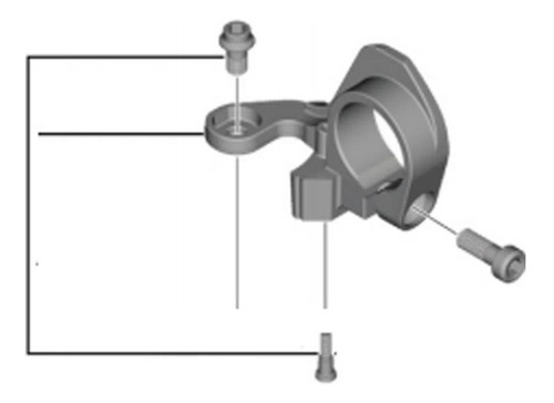 Abrazadera De Palanca Cambios Deore Sl-m6000 Sl