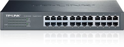 Tp Link 24 Port Gigabit Ethernet Unmanaged Switch | Plug