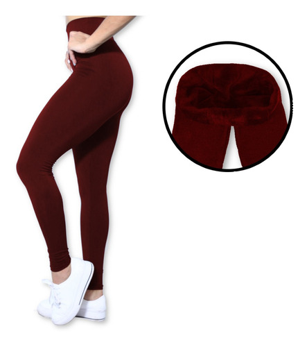 Imagem 1 de 6 de Calça Legging Leg #felpada Térmica