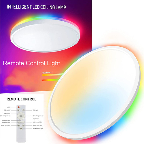 Dormitorio De Techo Rgbcw Bt Con Control Remoto Infinitament
