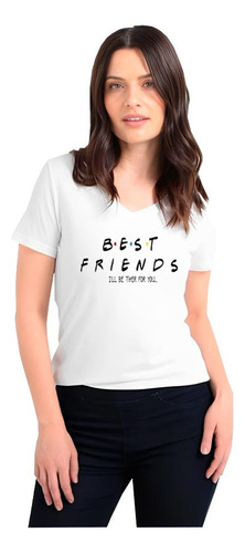 Playera Parejas Amor Y Amistad Amigas Diseño 279 Beloma