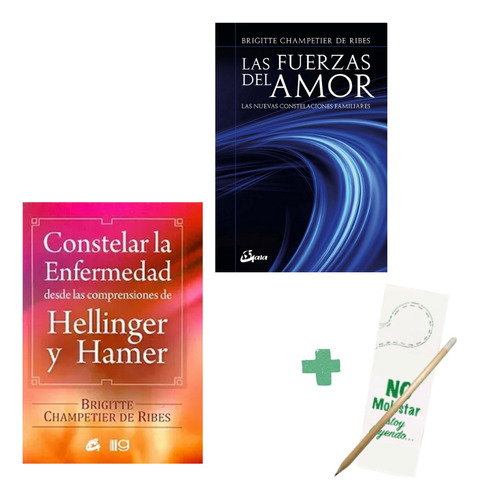 Constelar Enfermedad + Fuerzas Amor - Champetier - 2 Libros