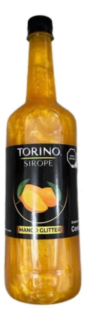 Jarabe/sirope Torino Sabor Mango Gliter Para Bebidas 1 Lt