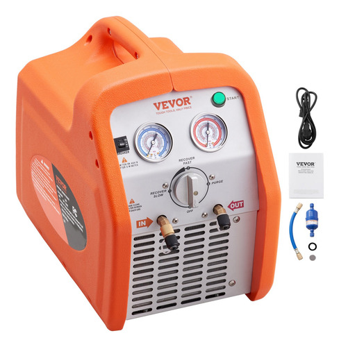 Maquina Recuperadora De Refrigerante 1hp Portátil 120v 