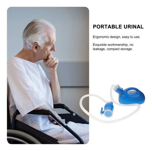 Biberón Para Orinal Masculino De 1 Pieza, Práctico Y Durader