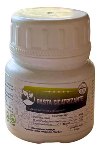 Pasta Cicatrizante Para Cortes Y Podas En Bonsai 100gr 