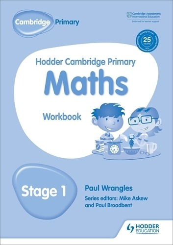 Hodder Cambridge Primary Mathematics 1 - Workbook, De Wrangles, Paul. Editorial Hodder Education, Tapa Blanda En Inglés Internacional, 2017