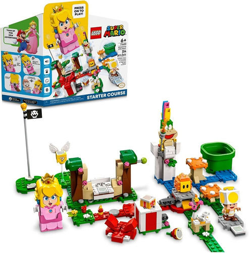 Lego Super Mario 71403 Pacote Inicial Aventuras Com Peach