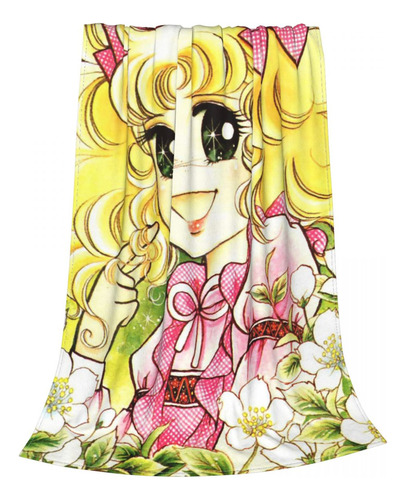 Manta Flowery Candy Candy Anime Kawaii, Linda Chica, 200 X 1