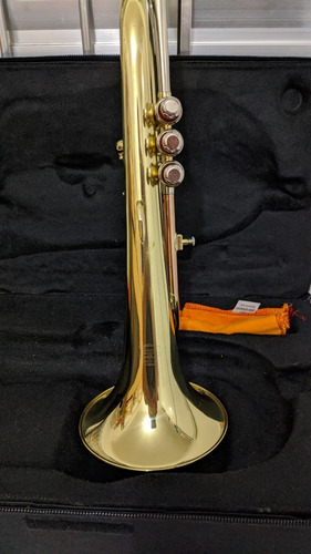 Imagem 3 de 5 de Flugelhorn Sib Jahnke Dourado Com Garantia - Oferta -