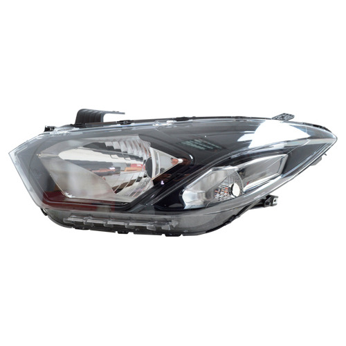 Optico Izquierdo  Negro Con Led Chevrolet Onix 2016 2020