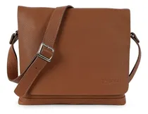 Comprar Morral Bandolera Cuero Unisex Briganti Correa - Acc60886 Color Suela Diseño de la tela Liso