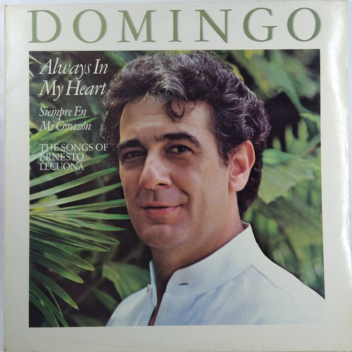 Lp Vinyl Placido Domingo Always In My Heart Edic España 1984