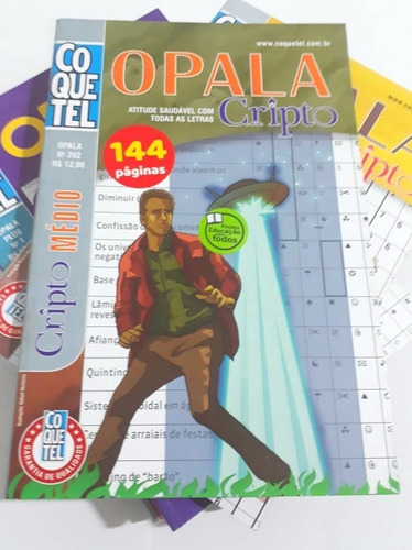 Palavras Cruzadas Coquetel Somente Cripto Nível Médio