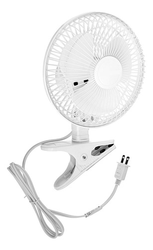 Joey'z Ventilador Con Clip De 6 Pulgadas - 2 Velocidades - I