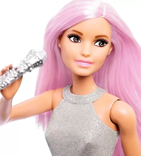 Comprar Boneca Barbie eu quero ser Cantora de Mattel