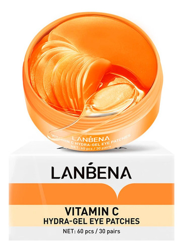 Parches Para Ojos Lanbena Vitamina C Antiarrugas Ojeras Full