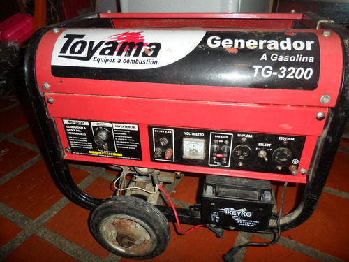Generador Planta Electrica Toyama Tg-3200 3.5 Kw 110-220 V