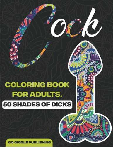 Libro: Cock Coloring Book For Adults: Penis Coloring Book, 5