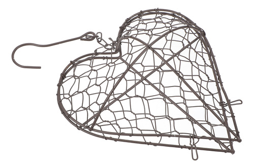 Corona Plana En Forma De Cesta Colgante En Forma De Corazón