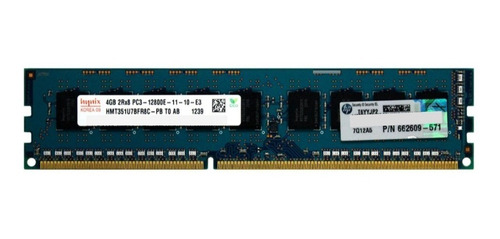 Memoria Servidor Hp Proliant 4gb Pc3 12800e Ml110 Ml310 Ml10